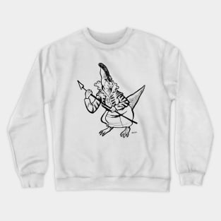 Medieval Hadrosaur Crewneck Sweatshirt